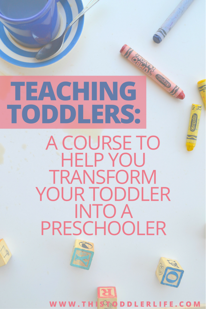 Teaching Toddlers is a course that will teach you how to transform your toddler into a preschooler.