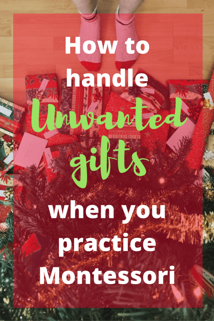 How to handle unwanted gifts