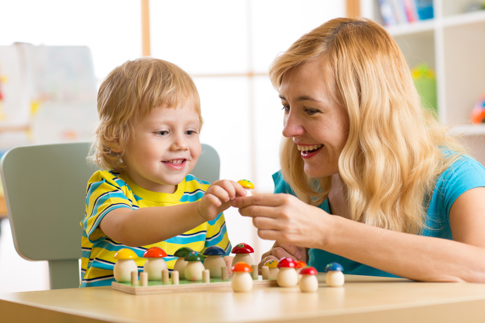 Montessori with your 21-24 month old.